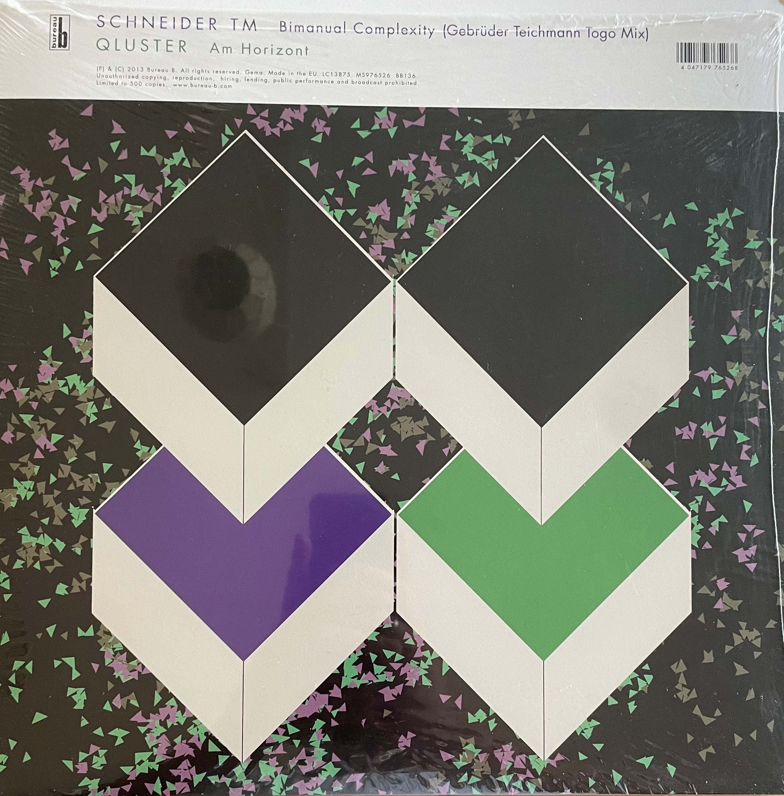 Qluster / Schneider TM – Am Horizont / Bimanual Complexity (Gebrüder Teichmann Togo Mix | Orig. GER 2014