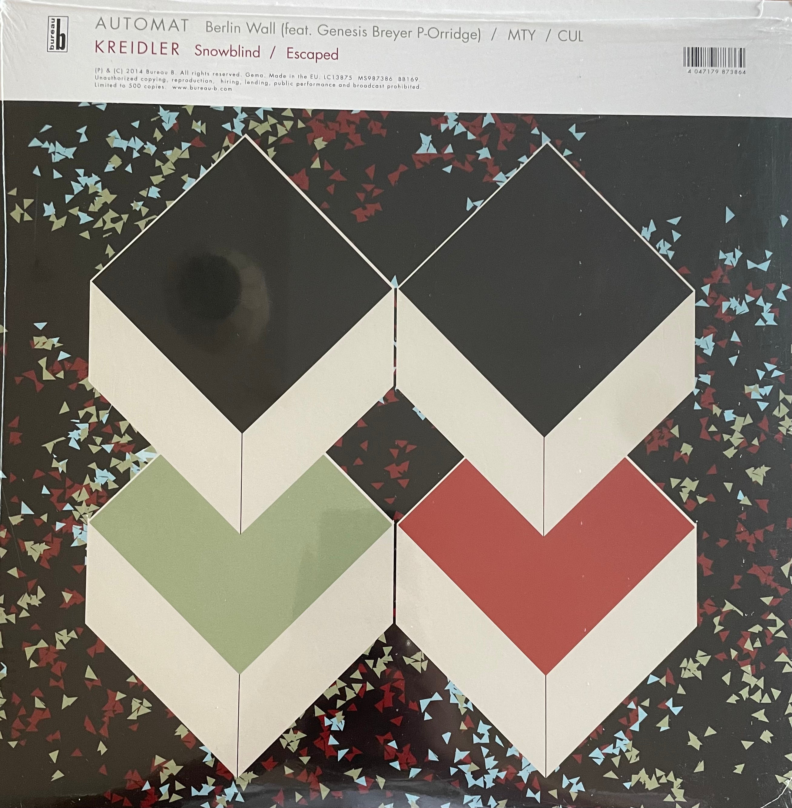Kreidler / Automat (6) Feat. Genesis Breyer P-Orridge – Snowblind / Escaped / Berlin Wall / MTY / CUL | Orig. GER 2014