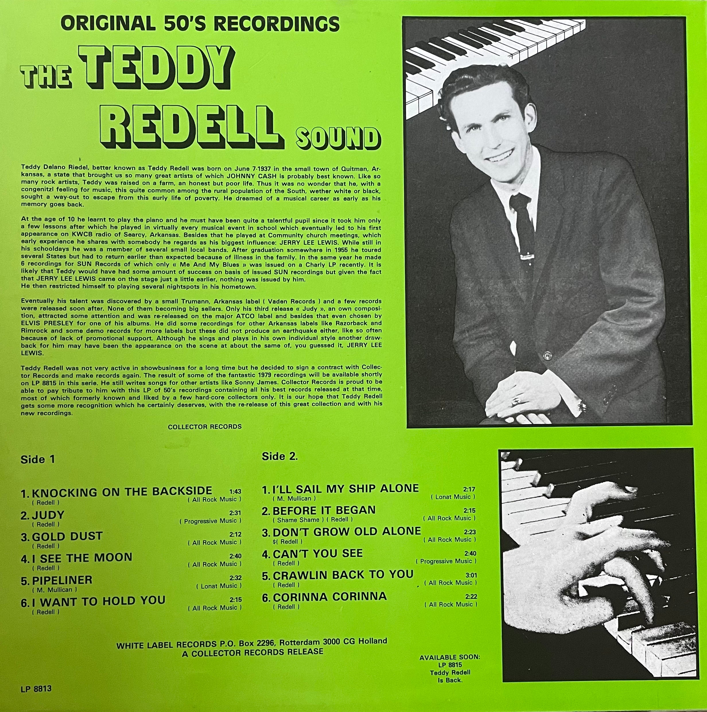 Teddy Redell – The Teddy Redell Sound | Orig. NED 1979