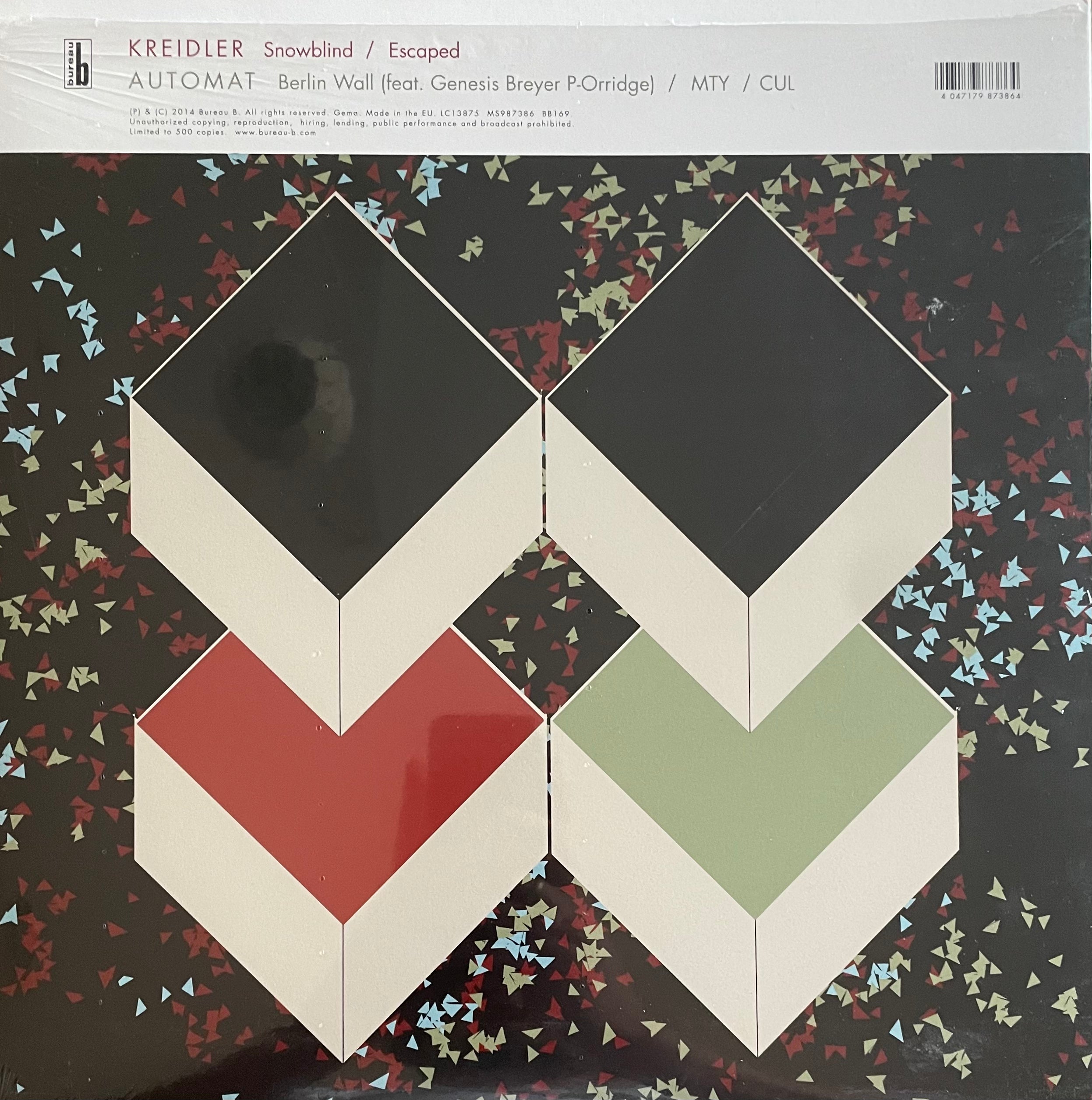 Kreidler / Automat (6) Feat. Genesis Breyer P-Orridge – Snowblind / Escaped / Berlin Wall / MTY / CUL | Orig. GER 2014