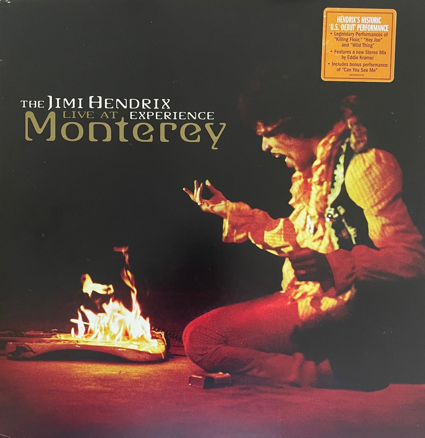 The Jimi Hendrix Experience – Live At Monterey | Reissue US 2007
