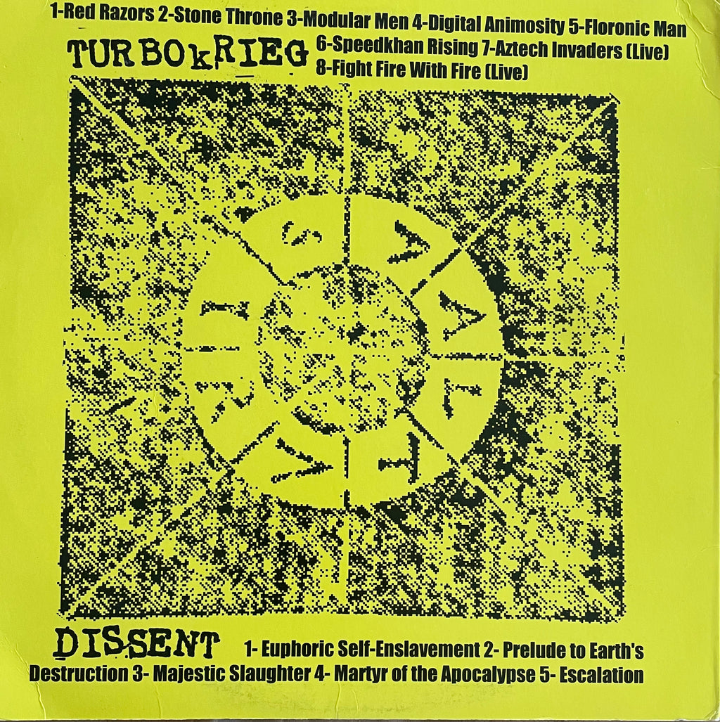 Türbokrieg / Dissent – Bayou City Blasters | Orig. US 2012