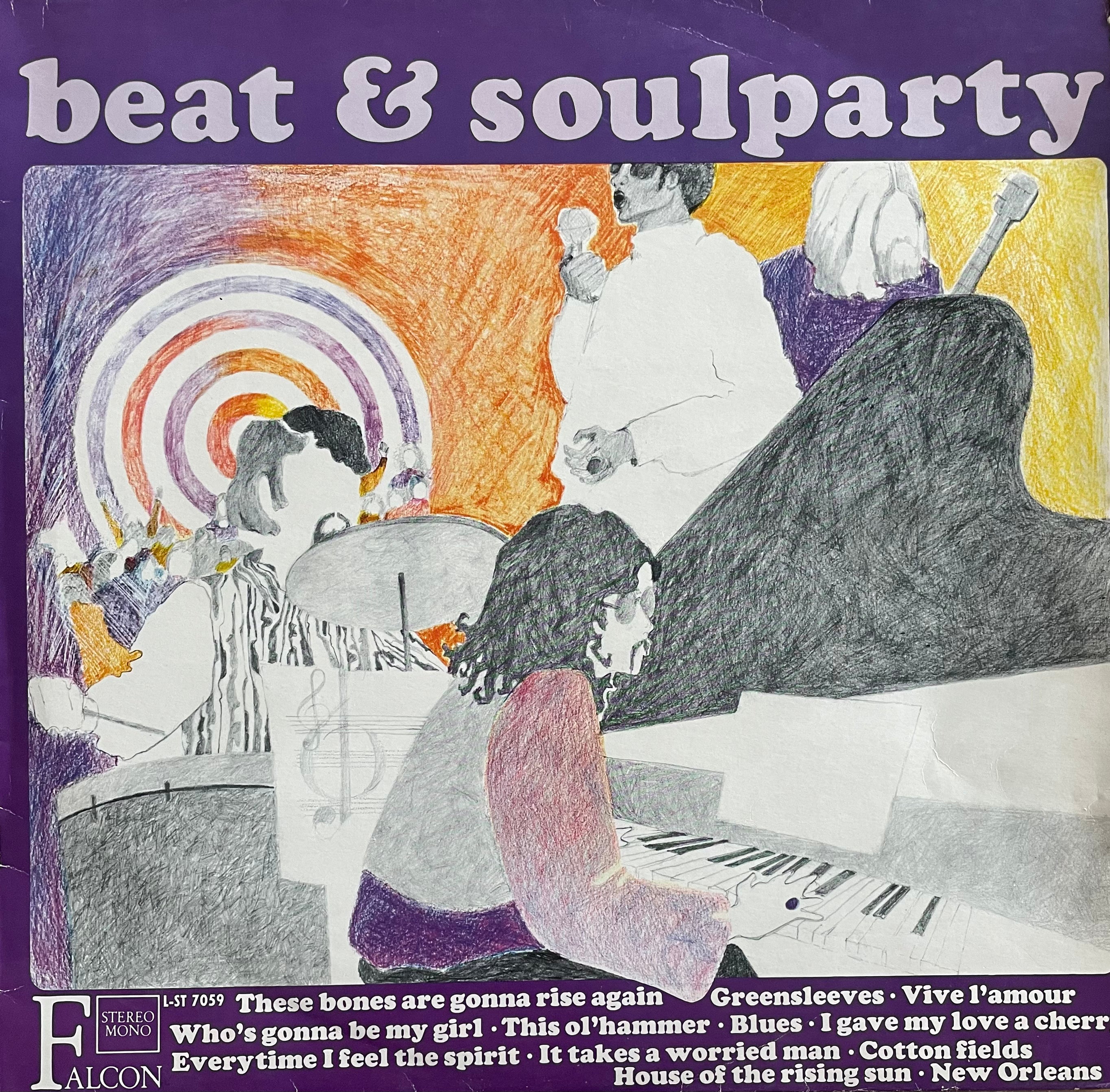 Lightning Soul Players & The Happy Beat Boys – Beat & Soulparty | Orig. GER Mid 70‘s